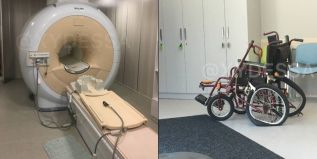 Аппарат МРТ затянул одессита вместе с инвалидной коляской