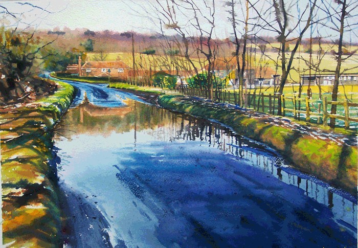 Живая акварель. Картины Джо Фрэнсиса Даудена Живая акварель. Картины Джо Фрэнсиса Даудена