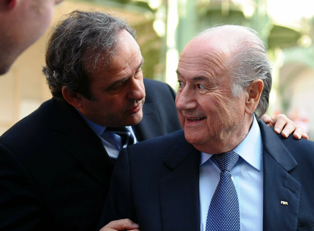 Мишель Платини и Йозеф Блаттер - фигуранты дела о мошенничестве