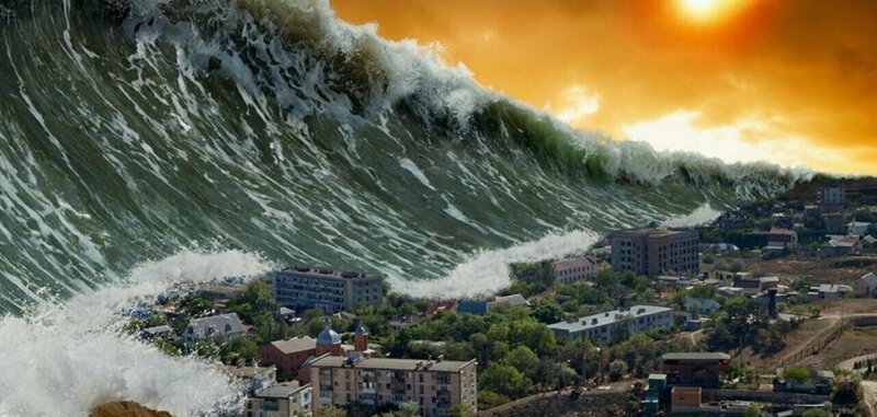 Несколько разрушительных фактов о цунами видео, землетрясение, катастрофа, океан, стихийное бедствие, факты, цунами