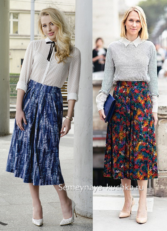 юбка миди для офиса