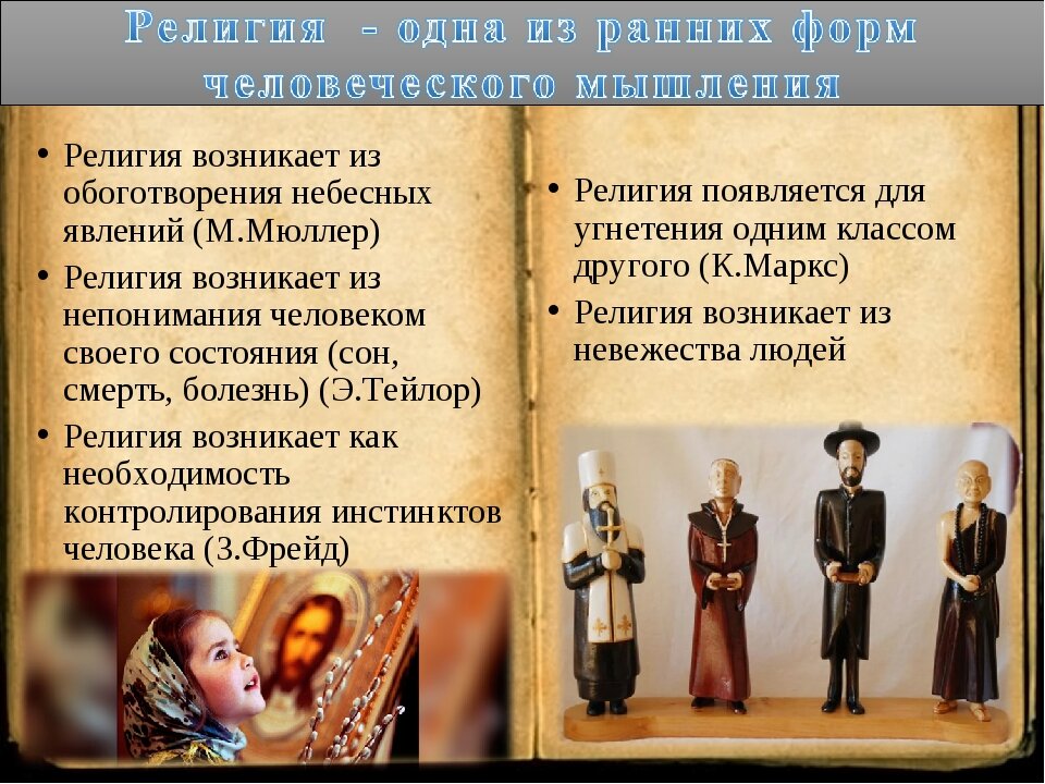 Философия с точки зрения религии. Сходства философии и религии. Религиозные различия.