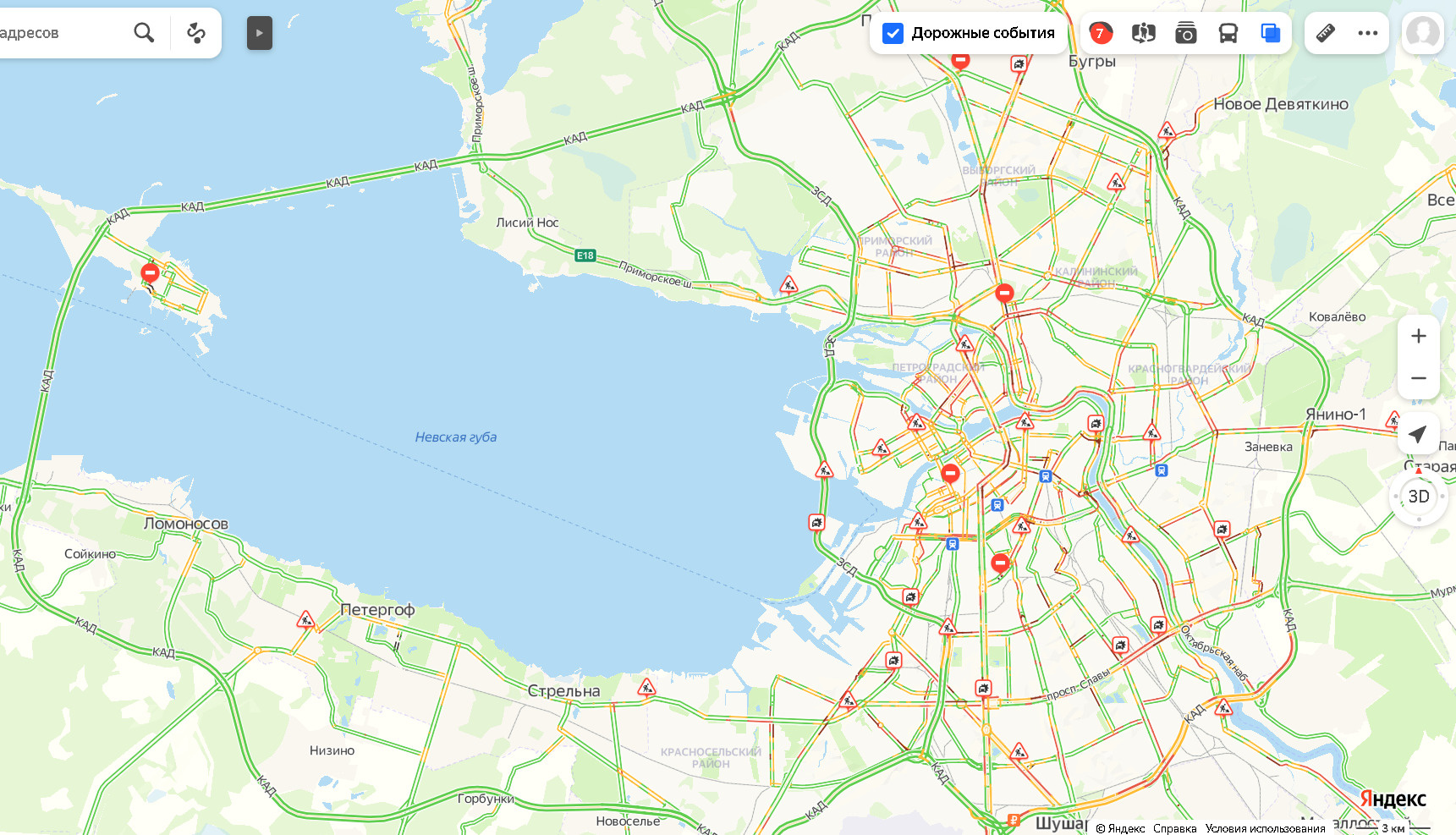 Пробки в санкт петербурге сейчас показать. Пробки СПБ. Карта СПБ пробки. Аномальные пробки в Питере.