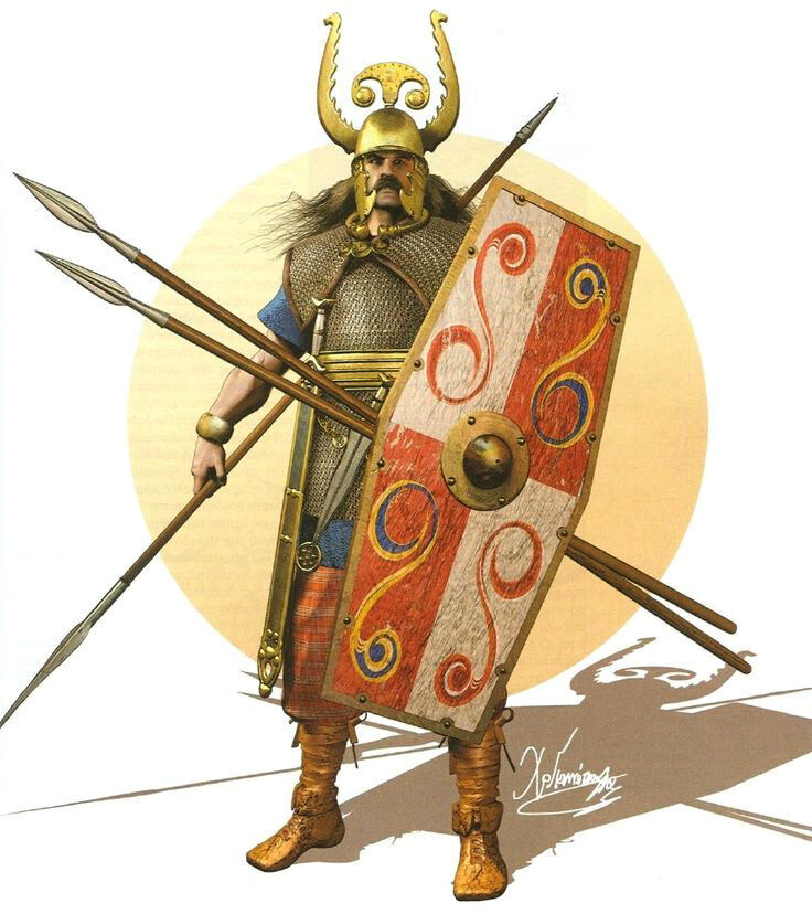 Ярость галлов: подвиг варваров, увековеченный императором Рима в камне история