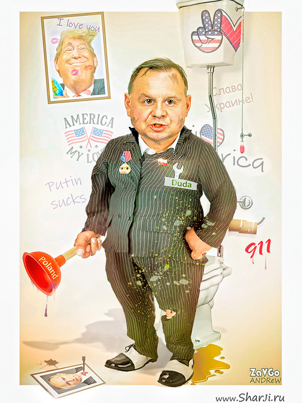 Анджей Дуда: «Я люблю Америку». (Польские сантехники самые лучшие). 