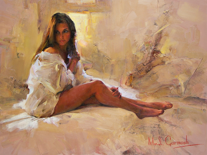 И как её за это не любить..? Michael & Inessa Garmash Живопись