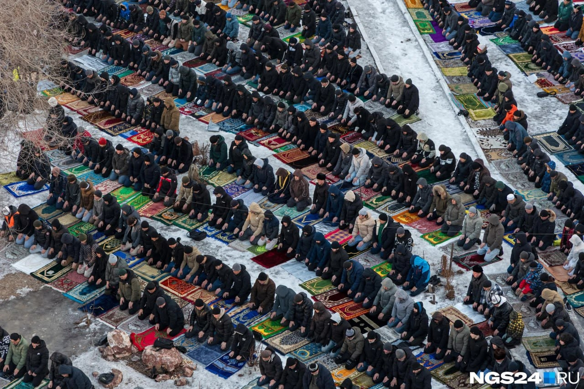 Утренний кофе с видом на море людей: неожиданная картина в центре Петербурга