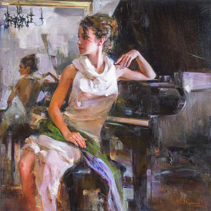 И как её за это не любить..? Michael & Inessa Garmash Живопись