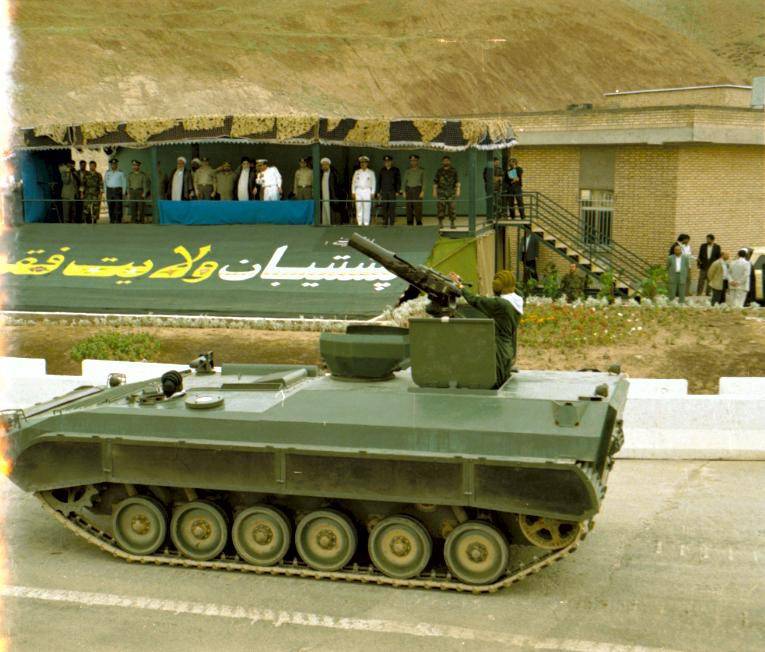 Противотанковые иранские ракетные комплексы серии «Туфан» оружие