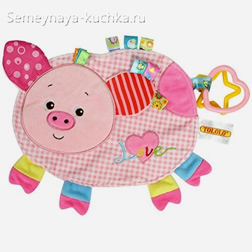 коврик свинка развивающий для детей