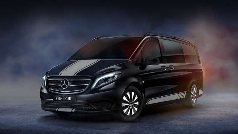 Вэн Mercedes-Benz Vito получил вариацию Sport в Британии авто,автомобиль,автоновости,автосалон