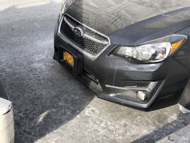 Автомобильная защита на случай "контактной парковки"