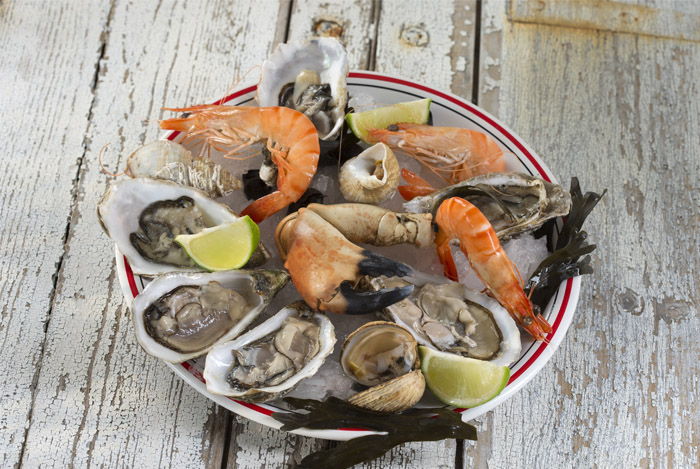 морепродукты - лучшие диетические продукты питания богатые железом