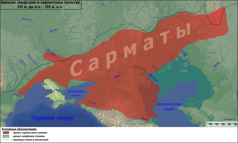 Куда исчезли сарматы — племена воинов-кочевников, где правили женщины