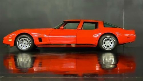 Очень редкий 4-дверный Chevrolet Corvette 1980 года Очень редкий 4-дверный Chevrolet Corvette 1980 года автомобили,ретро,тюнинг,шероле