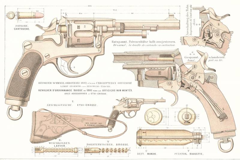 Первые хоть в чём-то: французские армейские револьверы Первые хоть в чём-то: французские армейские револьверы оружие