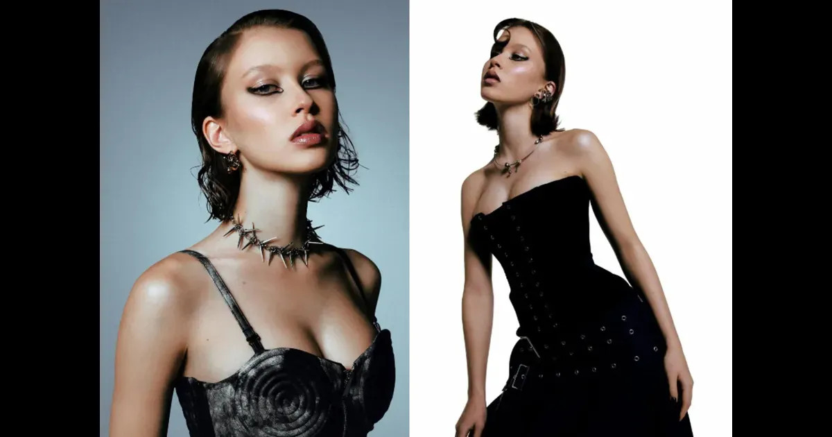 Корсет и шипы: 16-летняя Анна Пересильд снялась в образе готической принцессы Алексей Учитель,Анна Пересильд,иван дмитриенко,Юлия Пересильд