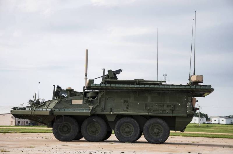 БТР Stryker для Украины оружие