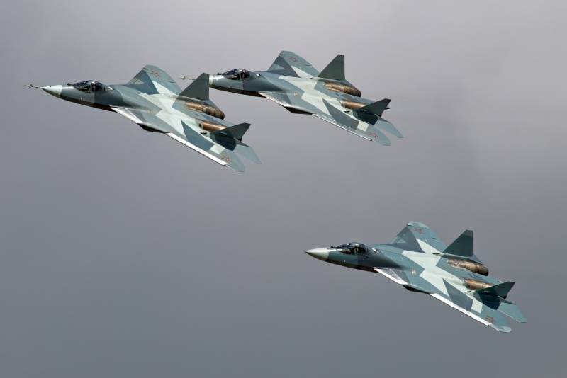 Экспортный Су-57Э накануне премьеры