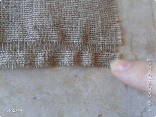 Небольшая иллюстрация к процессу создания очаровательных цветочков из мешковины Небольшая иллюстрация к процессу создания очаровательных цветочков из мешковины женские хобби