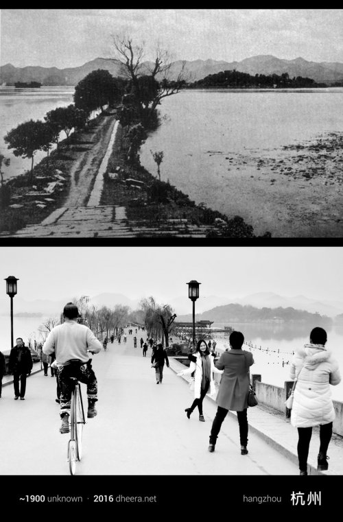 Китай тогда и сейчас: фотограф воспроизвёл снимки 100-летней давности Китай тогда и сейчас: фотограф воспроизвёл снимки 100-летней давности китай,страны,Фотография