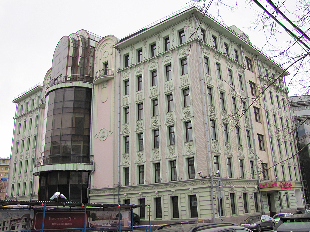 Причудливый декор московских домов в стиле модерн, ч.10