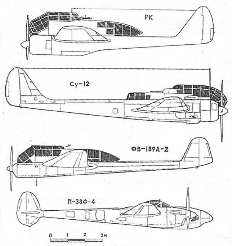 Рассказы об оружии: наш ответ немецкой «Раме» - Су-12 FW-189, Су-12, авиация, рассказы об оружии