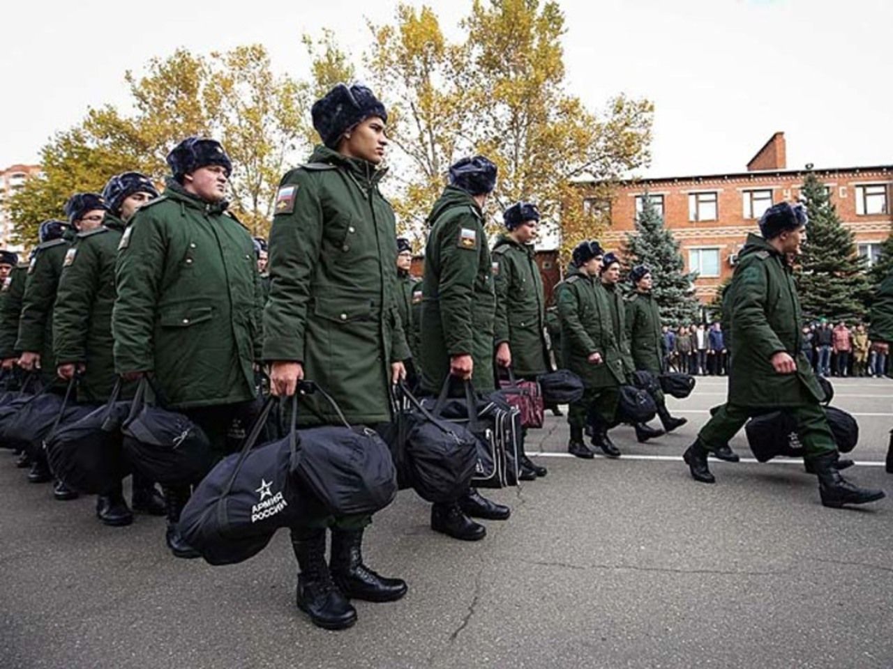 Фото призывников на сборном