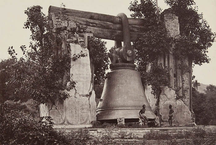 Мингунский колокол в 1873 году