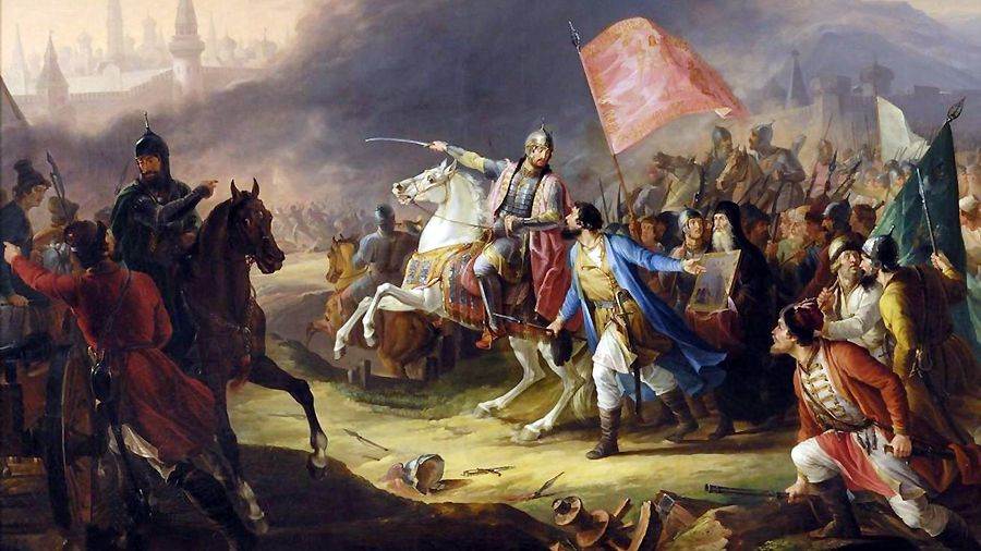 «Освобождение Москвы князем Пожарским и гражданином Мининым»