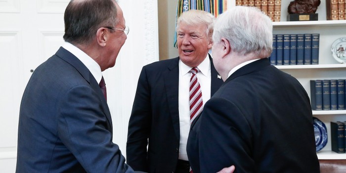 Трамп отреагировал на слухи о передаче секретной информации во время встречи с Лавровым