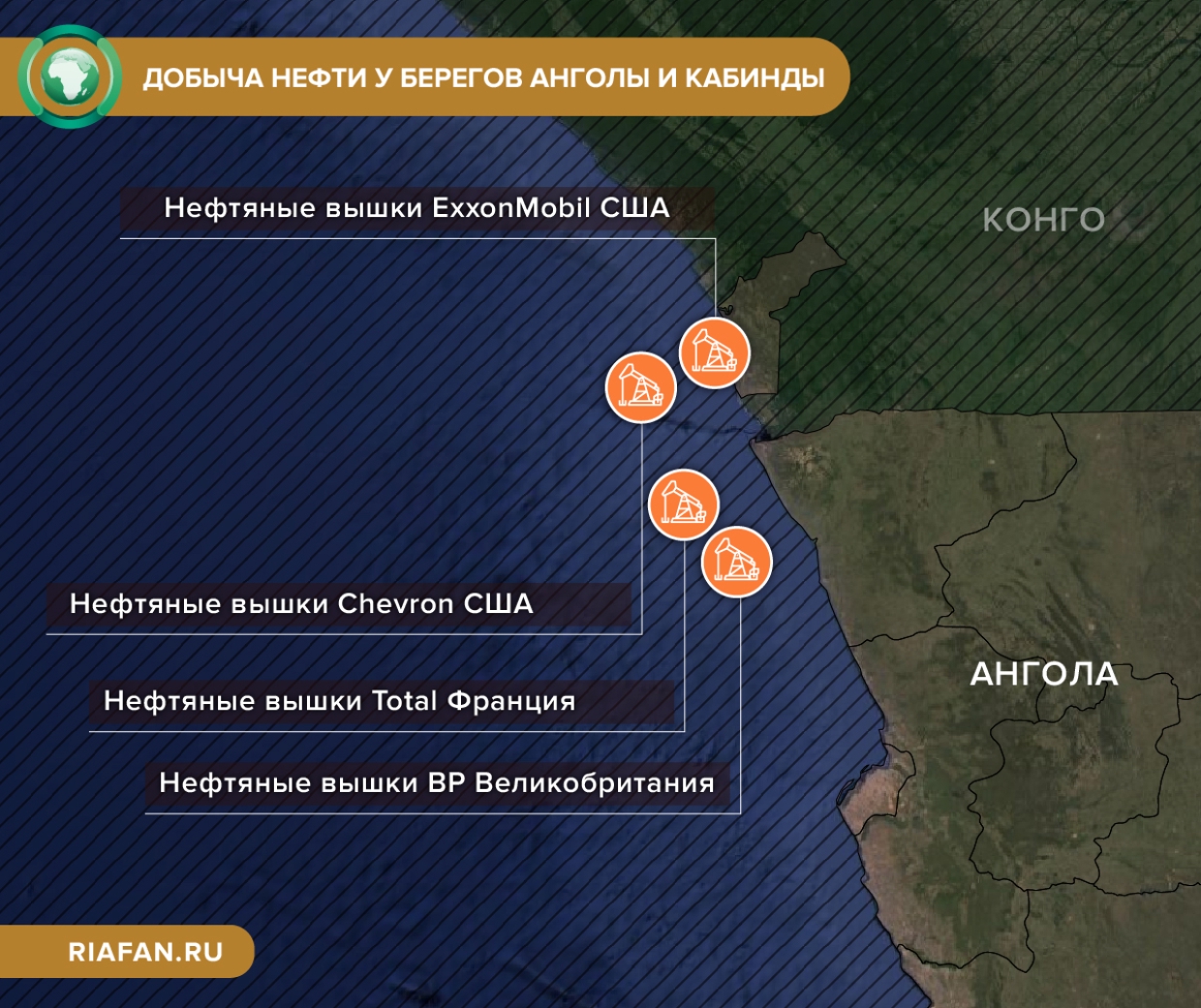 Борьба за независимость и нефть: ангольские сепаратисты призвали США на помощь