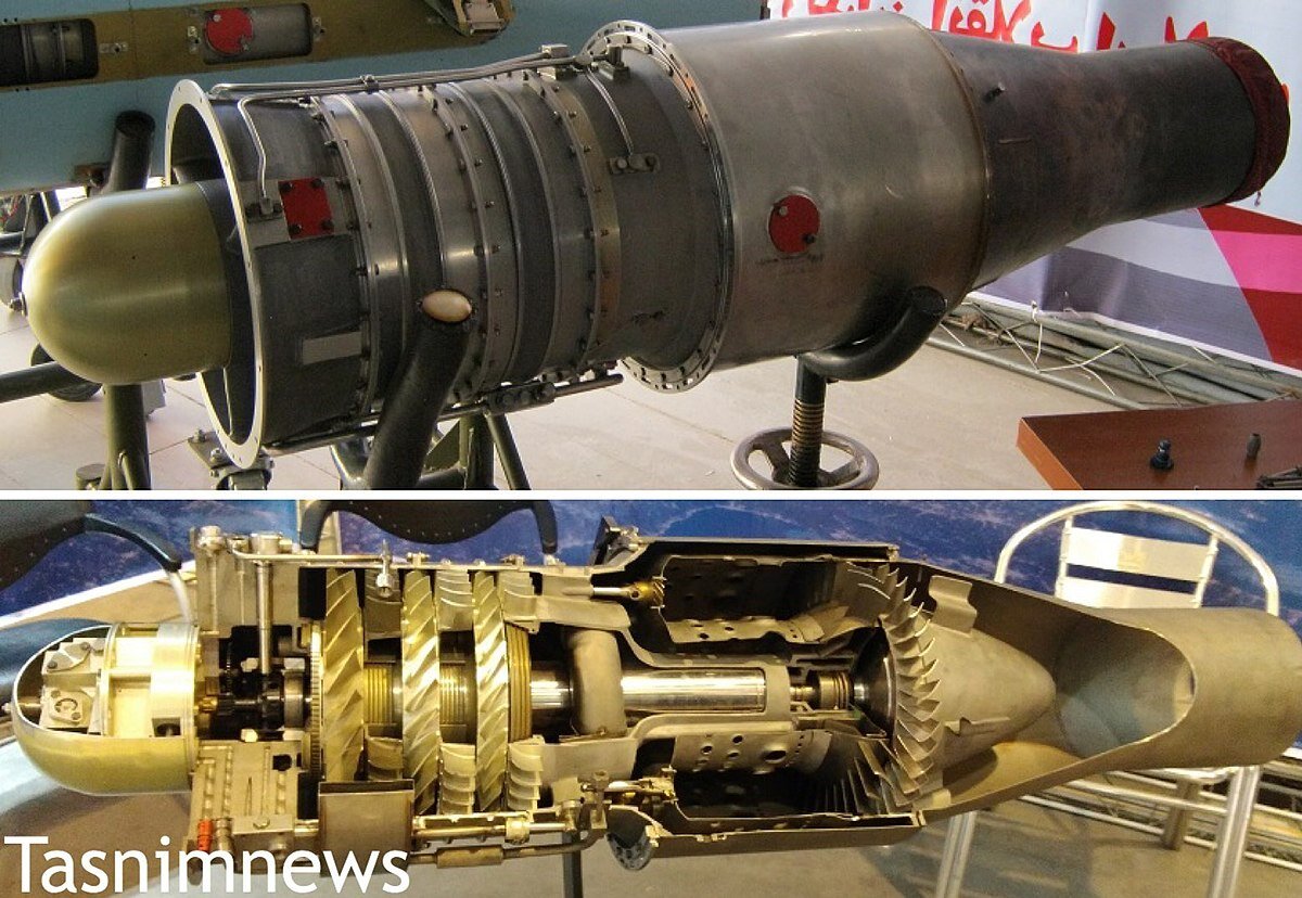Турбореактивный двигатель "Toloue-4". / Источник фото: Яндекс картинки