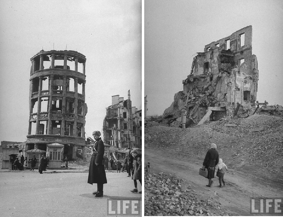 Сталинград. 1943, 1947 и 1952 года