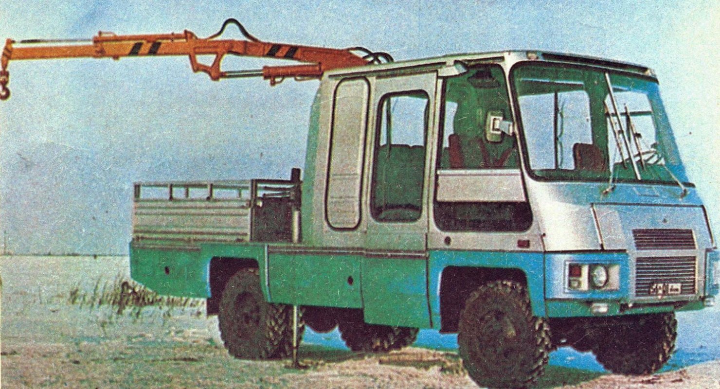 Очень редкий грузовой автобус из Советского Союза — КАвЗ 3278 Очень редкий грузовой автобус из Советского Союза — КАвЗ 3278 СССР