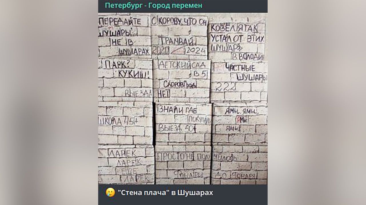 Отчаявшиеся жители Шушар открыли «Стену плача»: почему власти Петербурга забросили отдаленные районы Общество