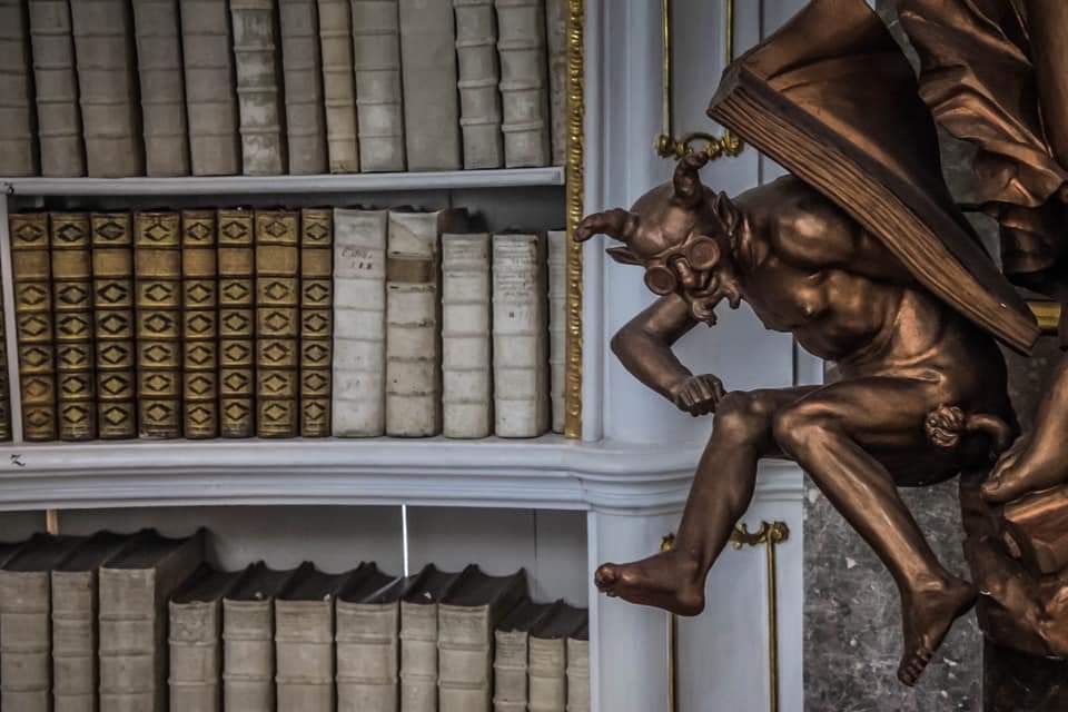 Steampunk devil statue in Austria weird statues of the world