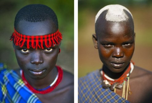 Большой живот — преимущество в выборе невесты. Необычный обряд в эфиопском племени Омо Африка,интересное,племя Омо,традиции,Эфиопия