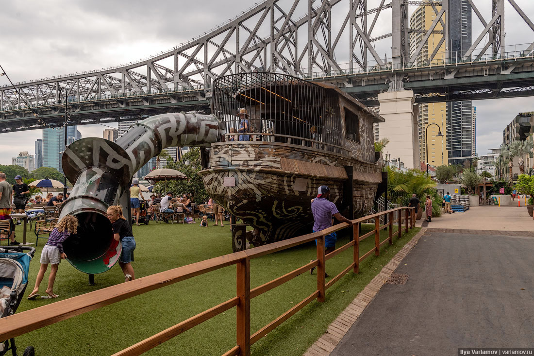 Брисбен: как из промзоны сделать конфетку