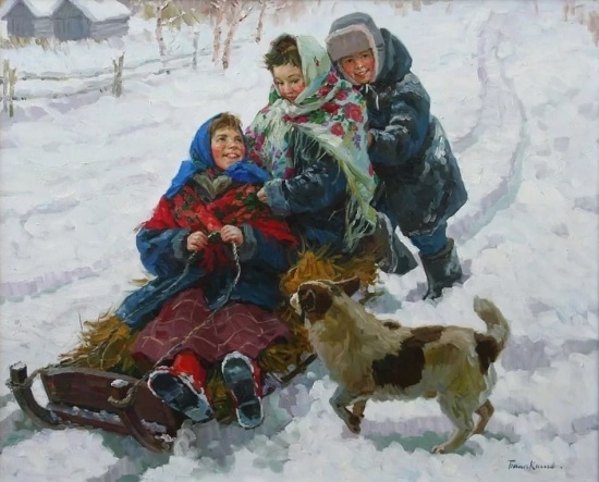 Художник Евгений Балакшин. Маленькие истории про большое счастье 