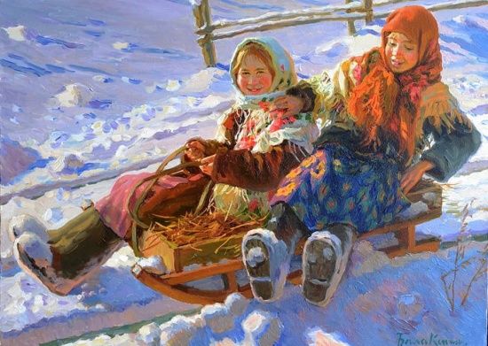 Художник Евгений Балакшин. Маленькие истории про большое счастье 