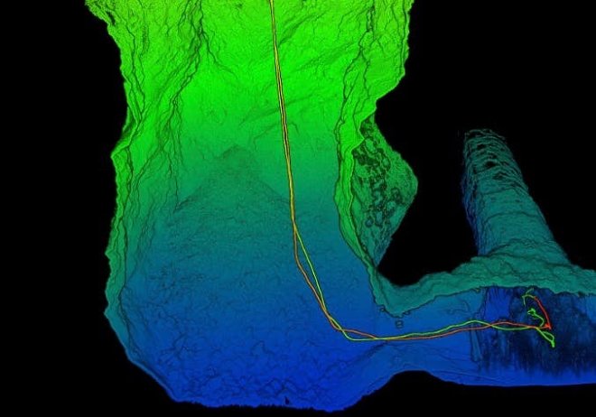 Беспилотники Hovermap самостоятельно составляют карты подземных пещер и туннелей автоматика