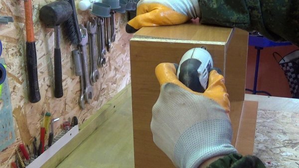 Полки для мастерской из старого комода самоделкин