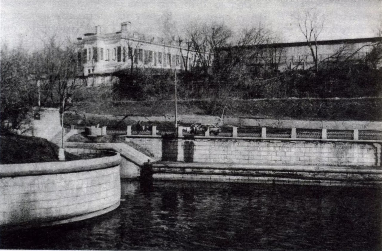 Яузский гидроузел. Фото 1940 года интересное, москва, старые фото, фото
