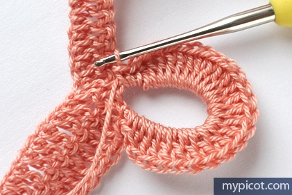 Узор с плетеной косичкой крючком Узор с плетеной косичкой крючком рукоделие,своими руками,сделай сам