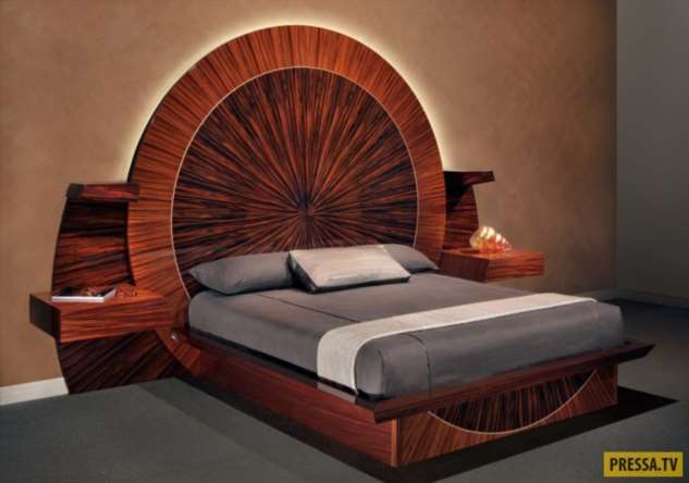 Оригинальные дизайнерские кровати кровать, Кровать, стиле, которая, дизайнерская, неоновой, кровати, форме, может, подсветкой, которую, воздухе, круглым, традиционной, встроенной, винной, настоящих, формы, необычной, пример