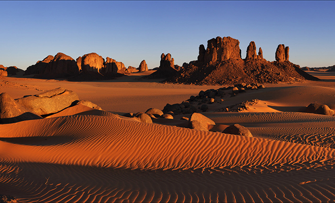 Ученые проверяли пески лидаром когда поняли, что под пустыней Сахара на глубине 150 метров есть город Культура