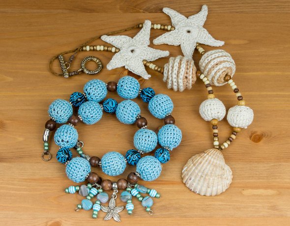 Бусы из Ничего — 25 фото идей для вдохновения Бусы из Ничего — 25 фото идей для вдохновения очумелые ручки