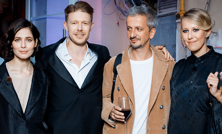 Ксения Собчак, Юлия Снигирь, Никита Ефремов и другие на премьере сериала Константина Богомолова "Хороший человек"