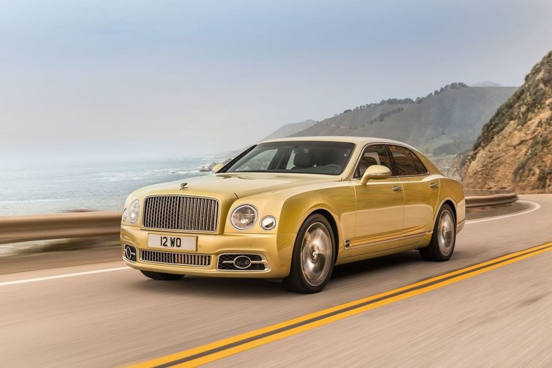 4. Bentley Mulsanne — 6,752 л V8, 2 турбины, бензиновый авто, двигатель, мощность, объем